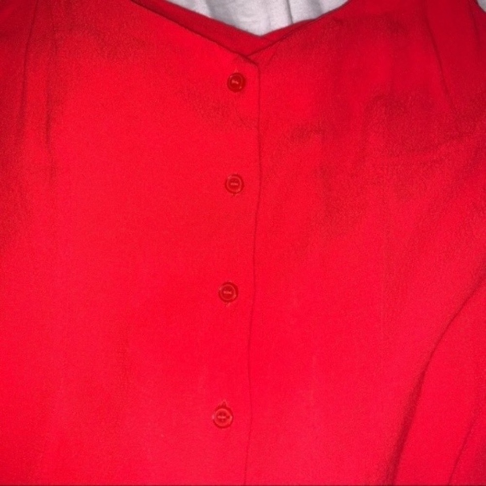 Forever 21 Red Midi Dress - Picture 6 of 8